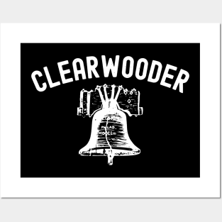 Clearwooder Clearwater Funny Philly Baseball Tee Posters and Art